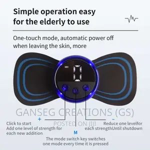 Neck Rechargeable Massager Electric Neck Massage EMS