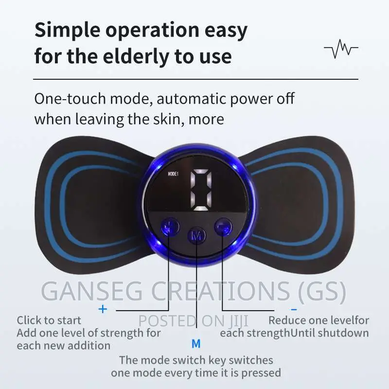 Neck Rechargeable Massager Electric Neck Massage EMS