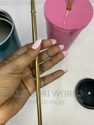 750ml Stainless Steel Vacuum Straw Cup Mug