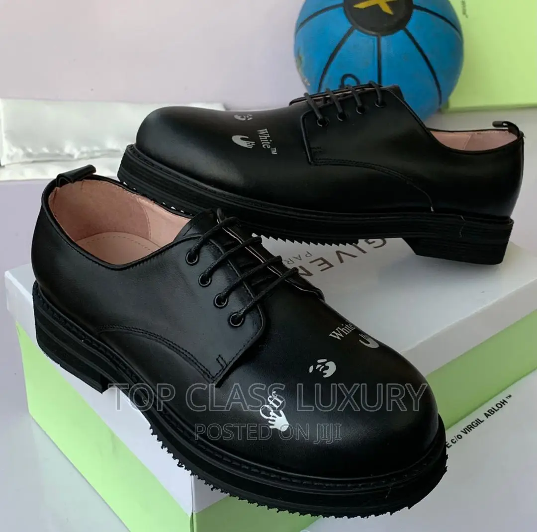 Off White Coperate Luxury Designer Flat Shoe
