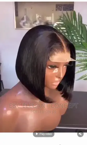 4by4 Bob Human Hair Wig