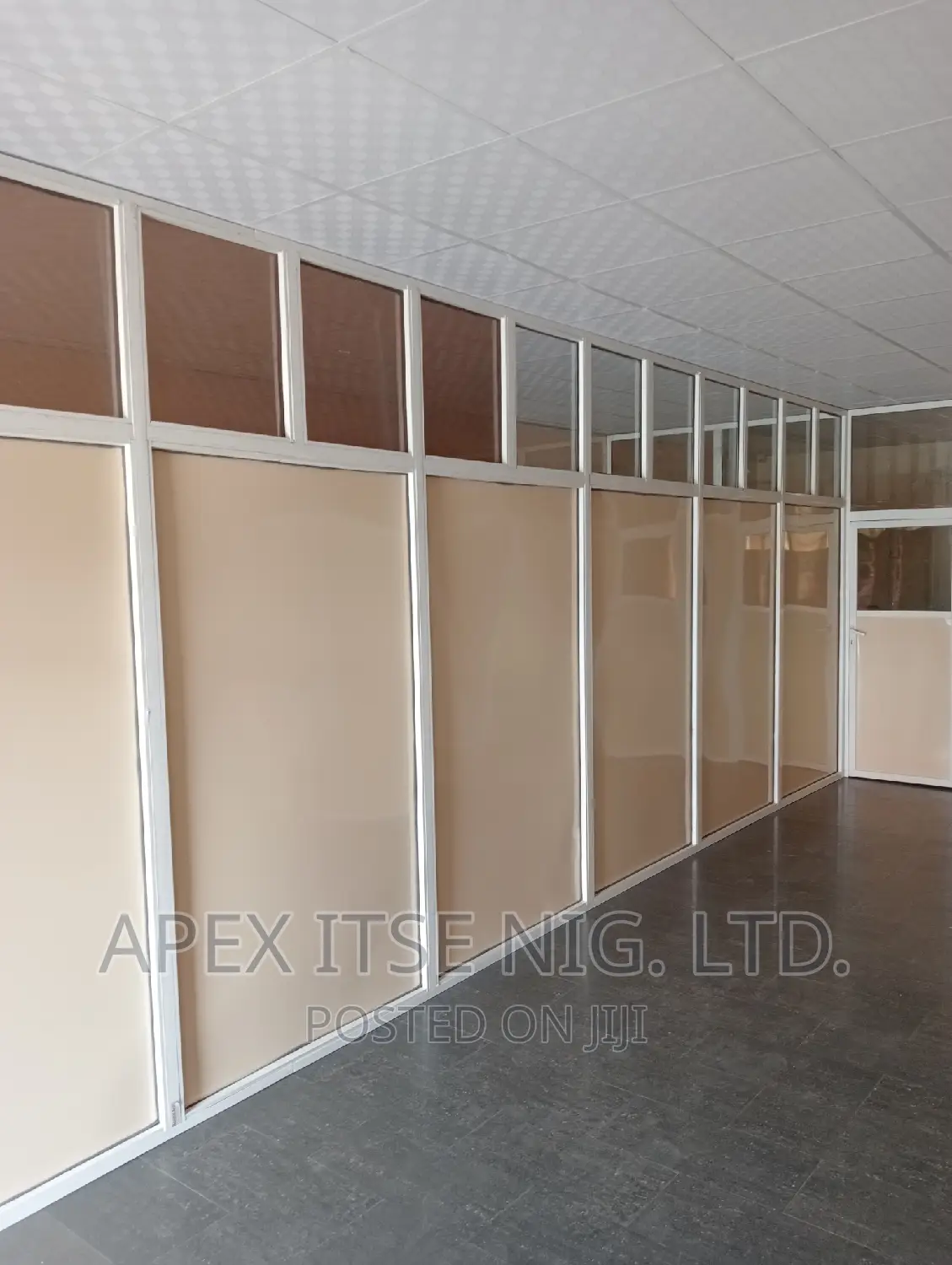 Board/Aluminium Partitioning