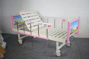 Children Pink Single Function Hospital Bed B11-3