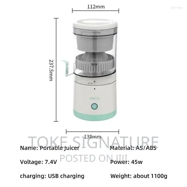 Portable Usb Automatic Juicer