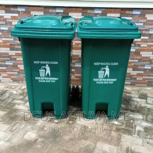 240 Litres Waste Bin With Cover and Tyre