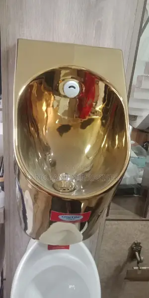 Gold Sensor Urinal