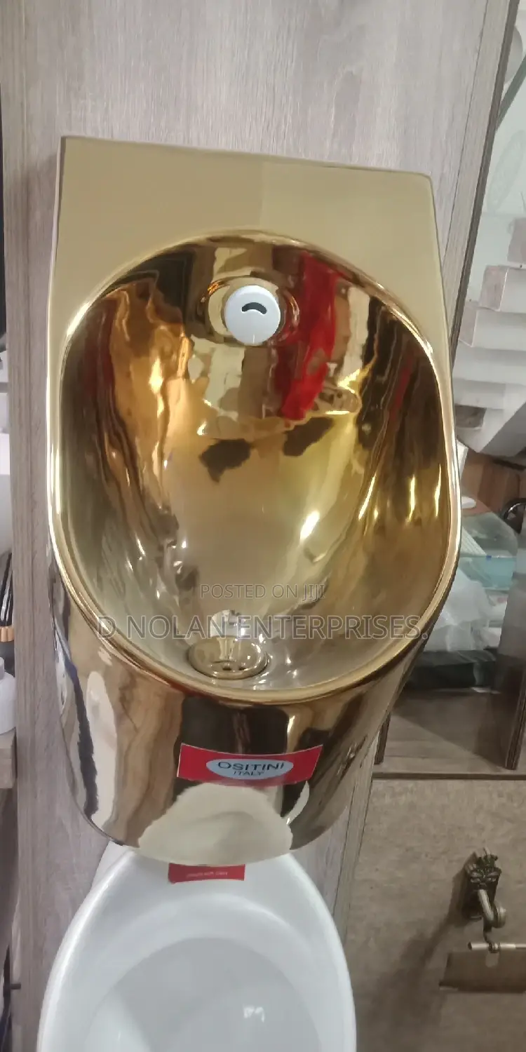 Gold Sensor Urinal