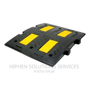Rubber Speed Bump Extendable Slow Down Traffic Speed Reducer