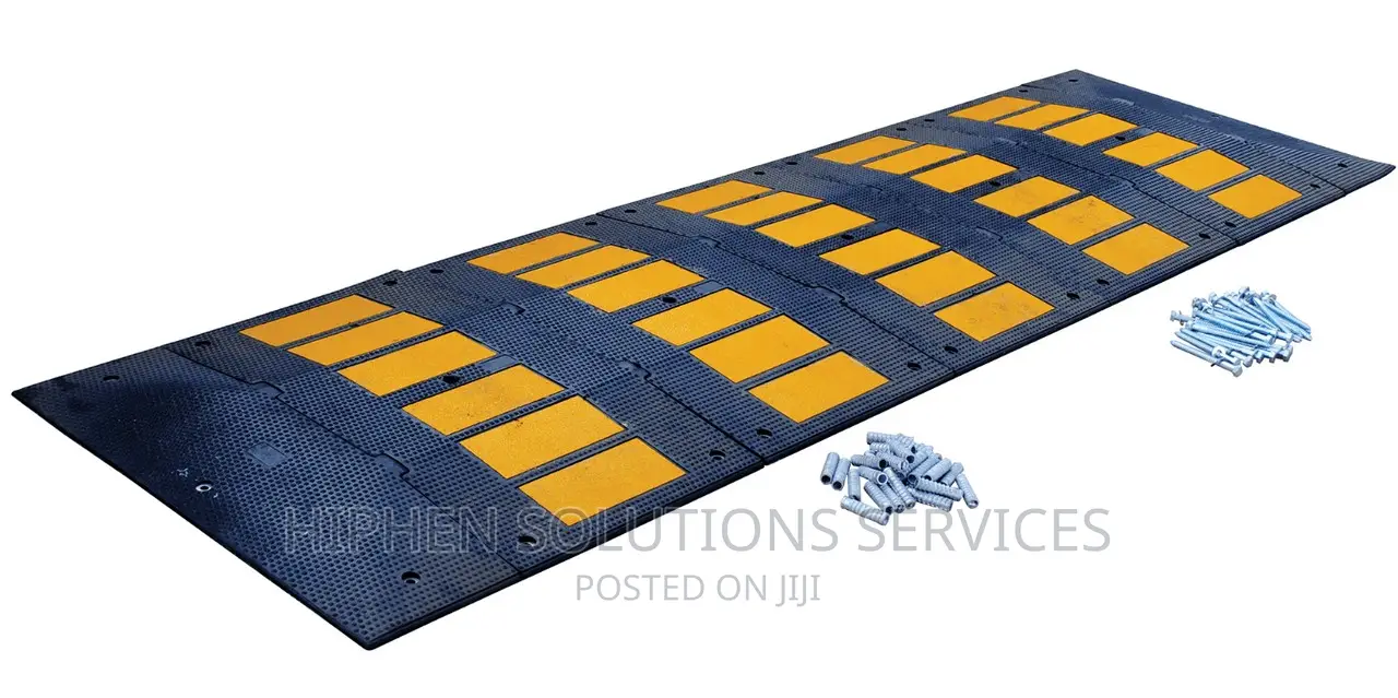 Portable Rubber Speed Hump 90*50*5cm
