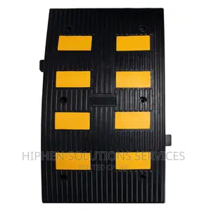 Rubber Speed Bump Extendable Slow Down Traffic Speed Reducer