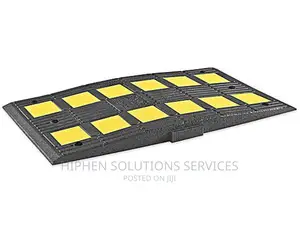 Portable Speed Hump With End Caps