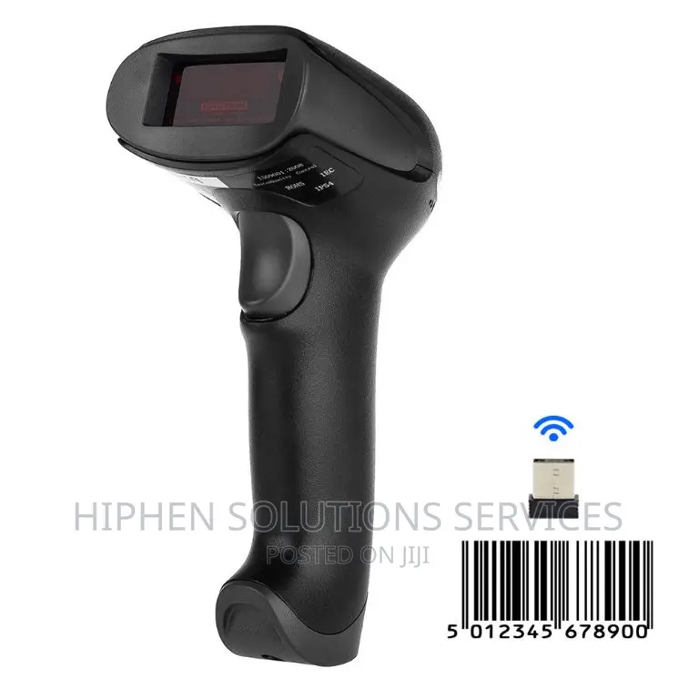 Auto Sense Barcode Scanners Laser Handheld 1D Barcode Reader
