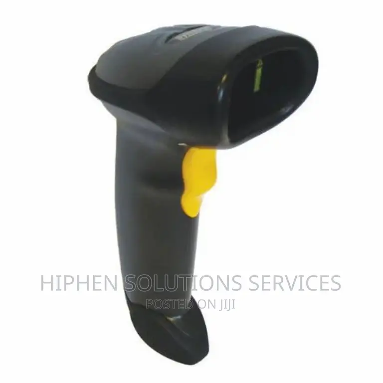 Barcode Scanner With Cable Handheld USB Black