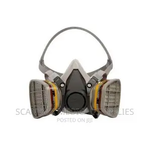 3M Reusable Half Face Gas Mask