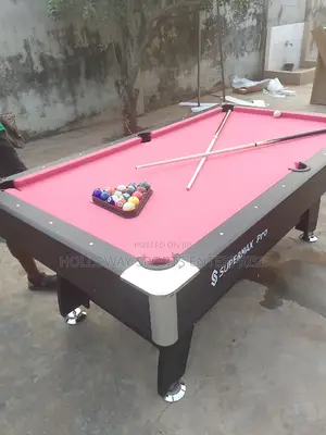 Red Top, Black Body Snooker Board
