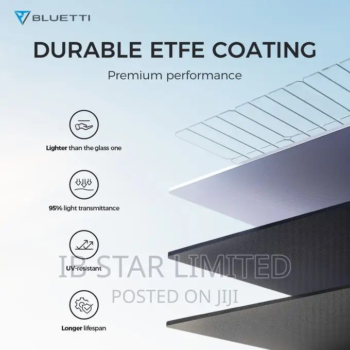 BLUETTI PV200: Foldable, Portable, Waterproof Solar Power