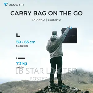 BLUETTI PV200: Foldable, Portable, Waterproof Solar Power