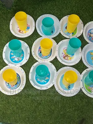 Character Bowl and Cup Per 12 of Each