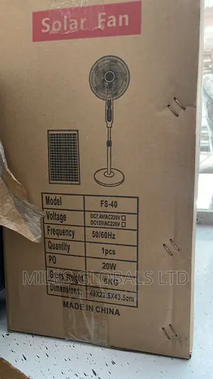 Professional Solar Fan