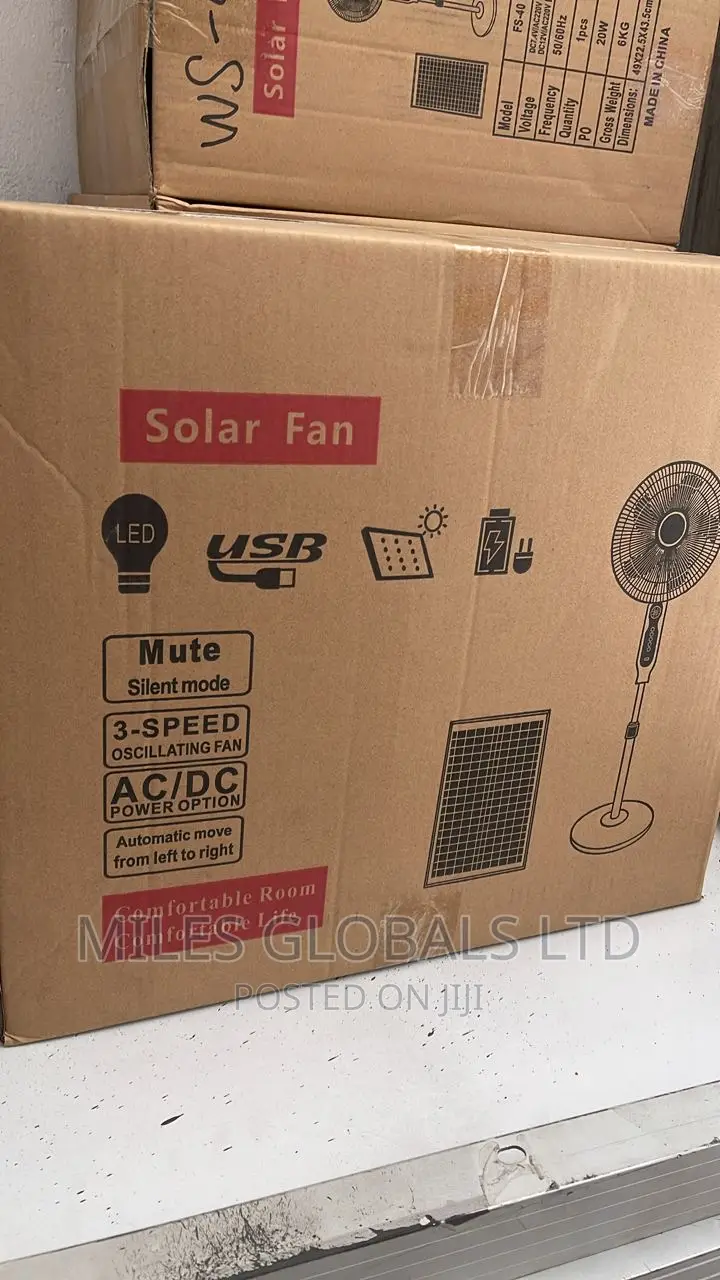 Professional Solar Fan