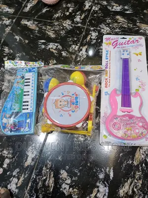 Drum Set + Guitar+Piano for Toddlers/Children