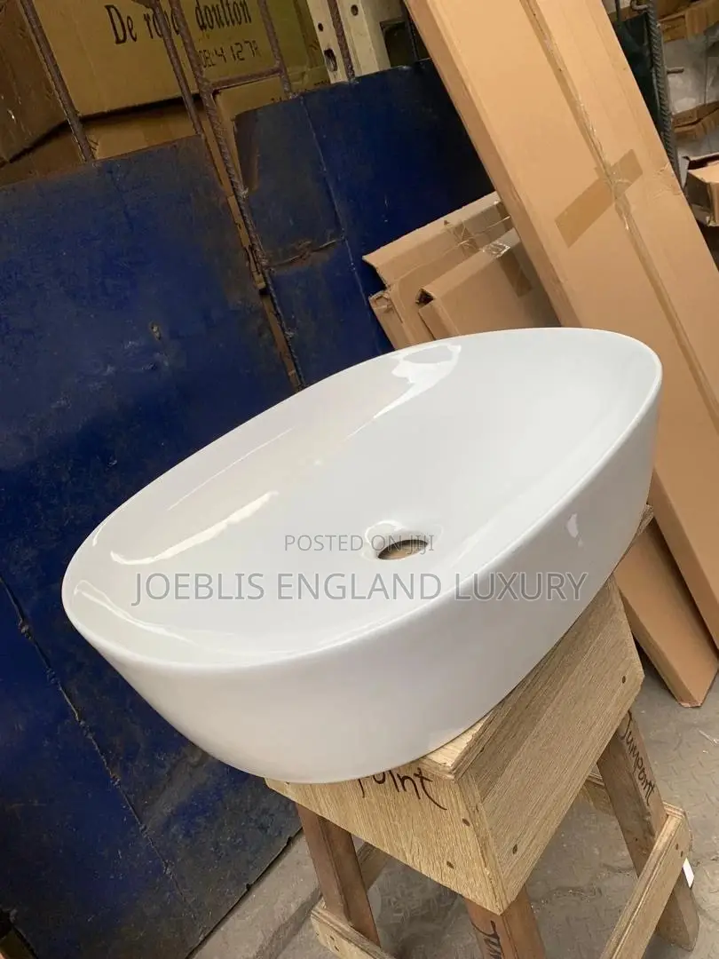 Clean White Countertop Basin