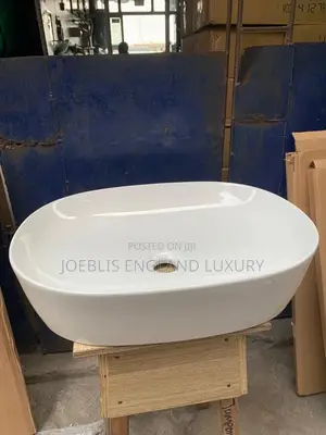 Clean White Countertop Basin