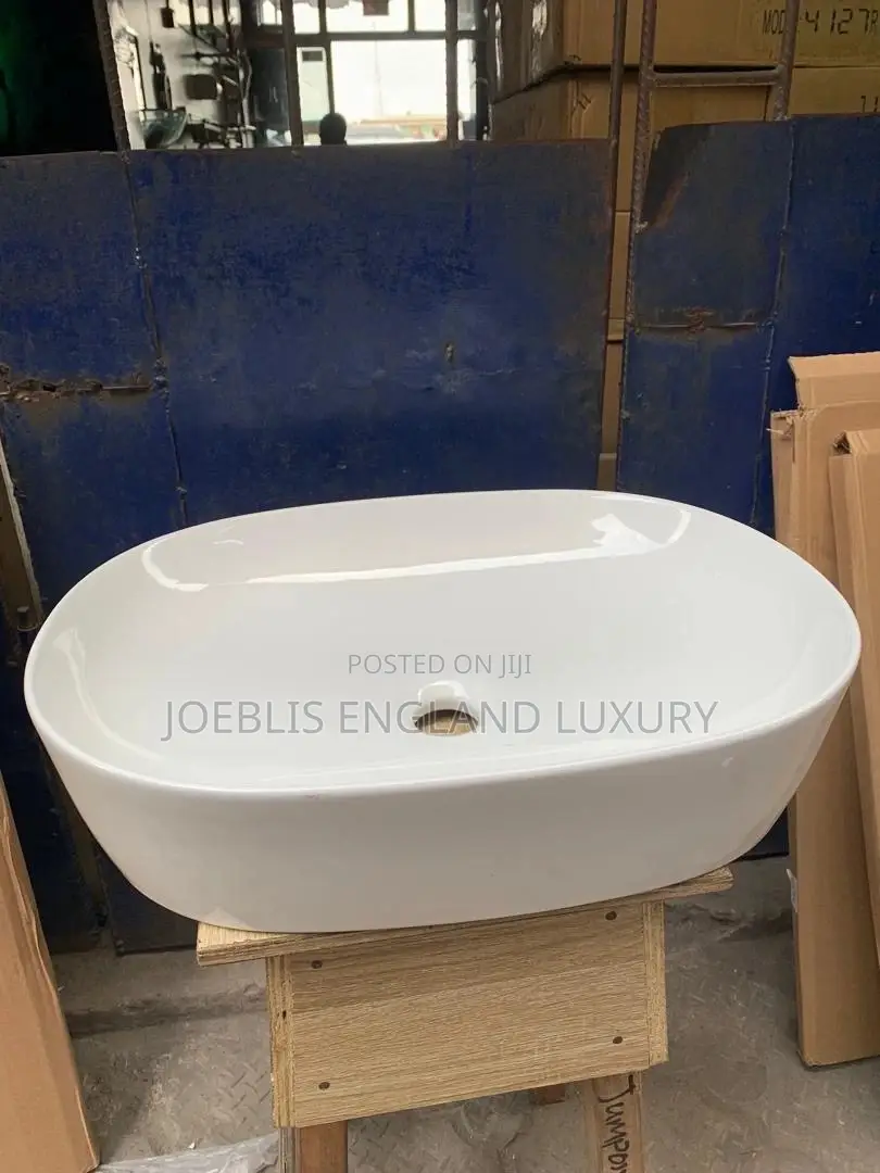 Clean White Countertop Basin