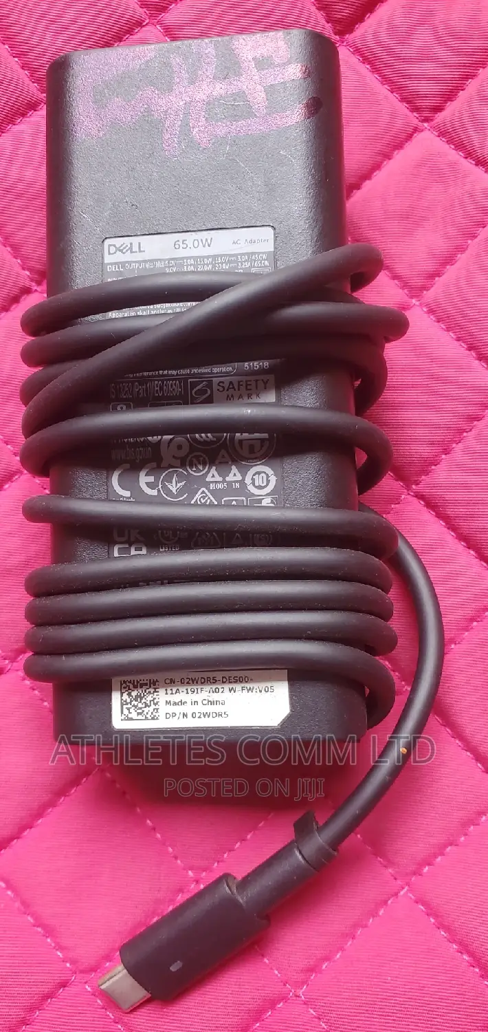 Dell Laptop 65watts Type C Charger