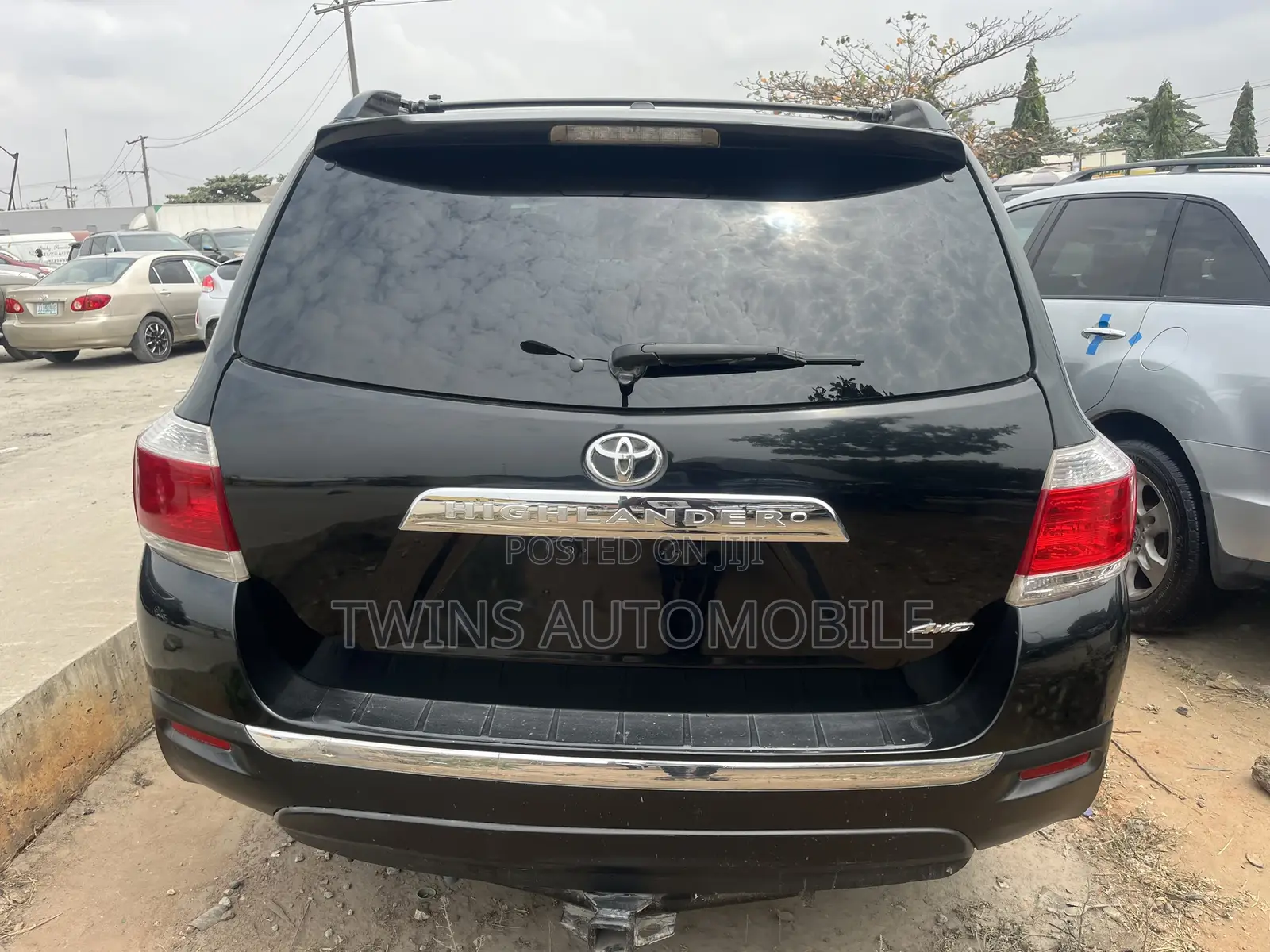 Toyota Highlander Limited 2012 Black