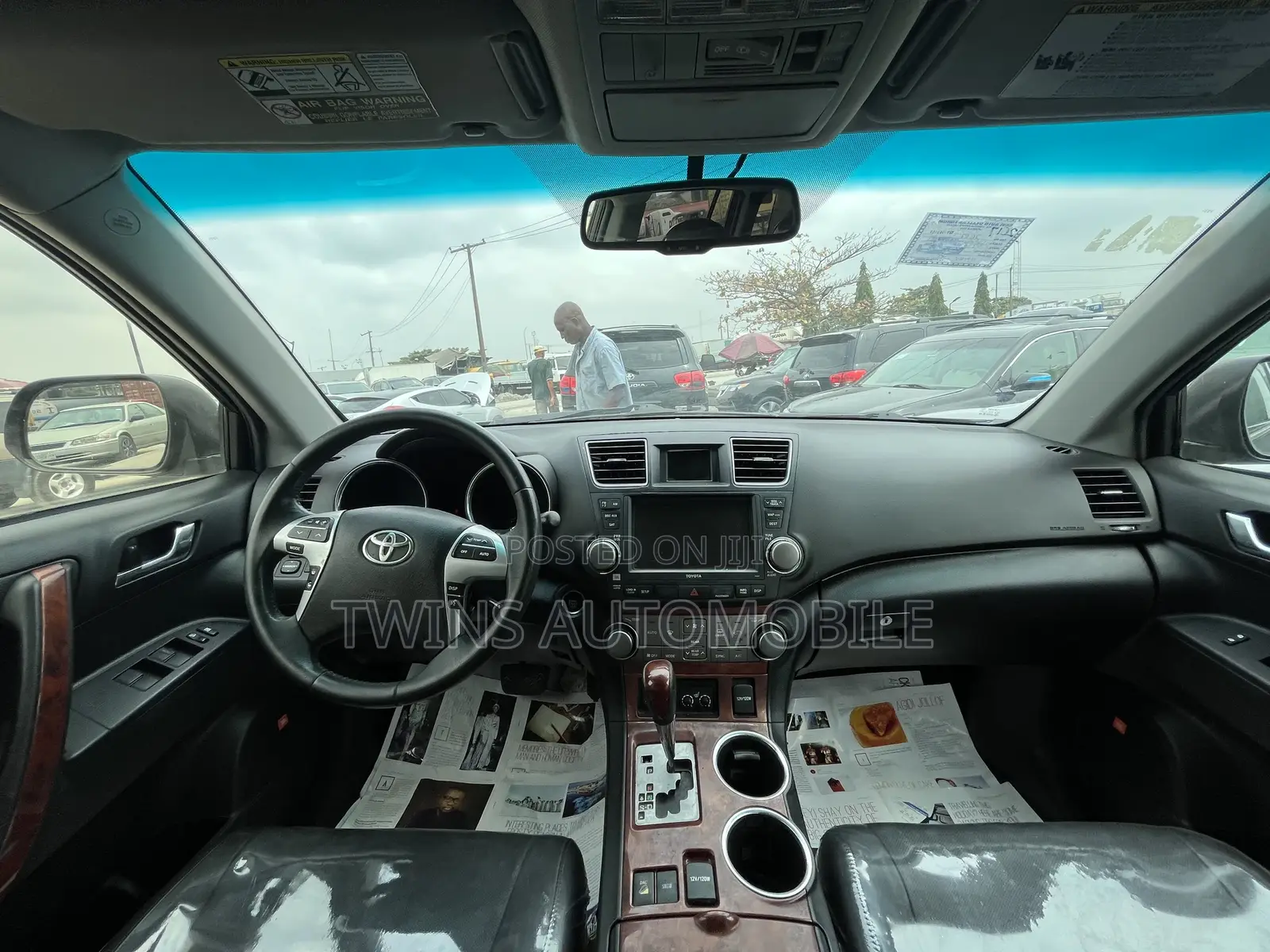 Toyota Highlander Limited 2012 Black