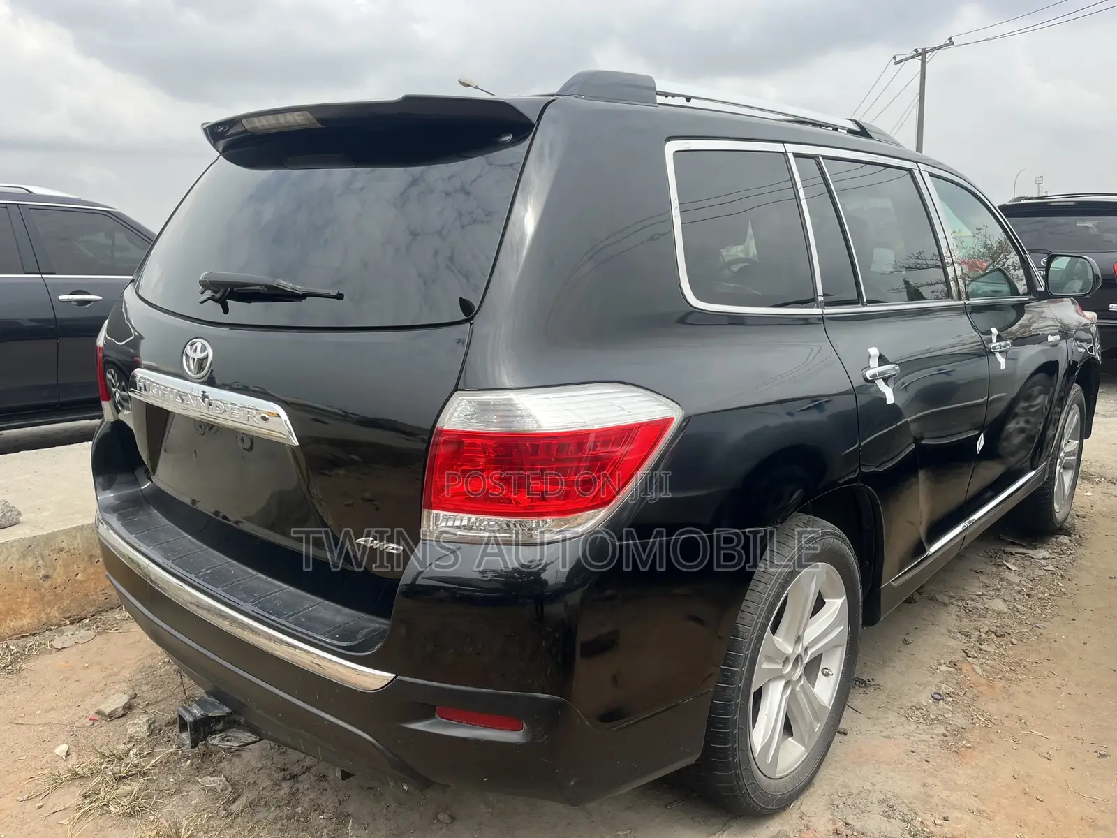 Toyota Highlander Limited 2012 Black