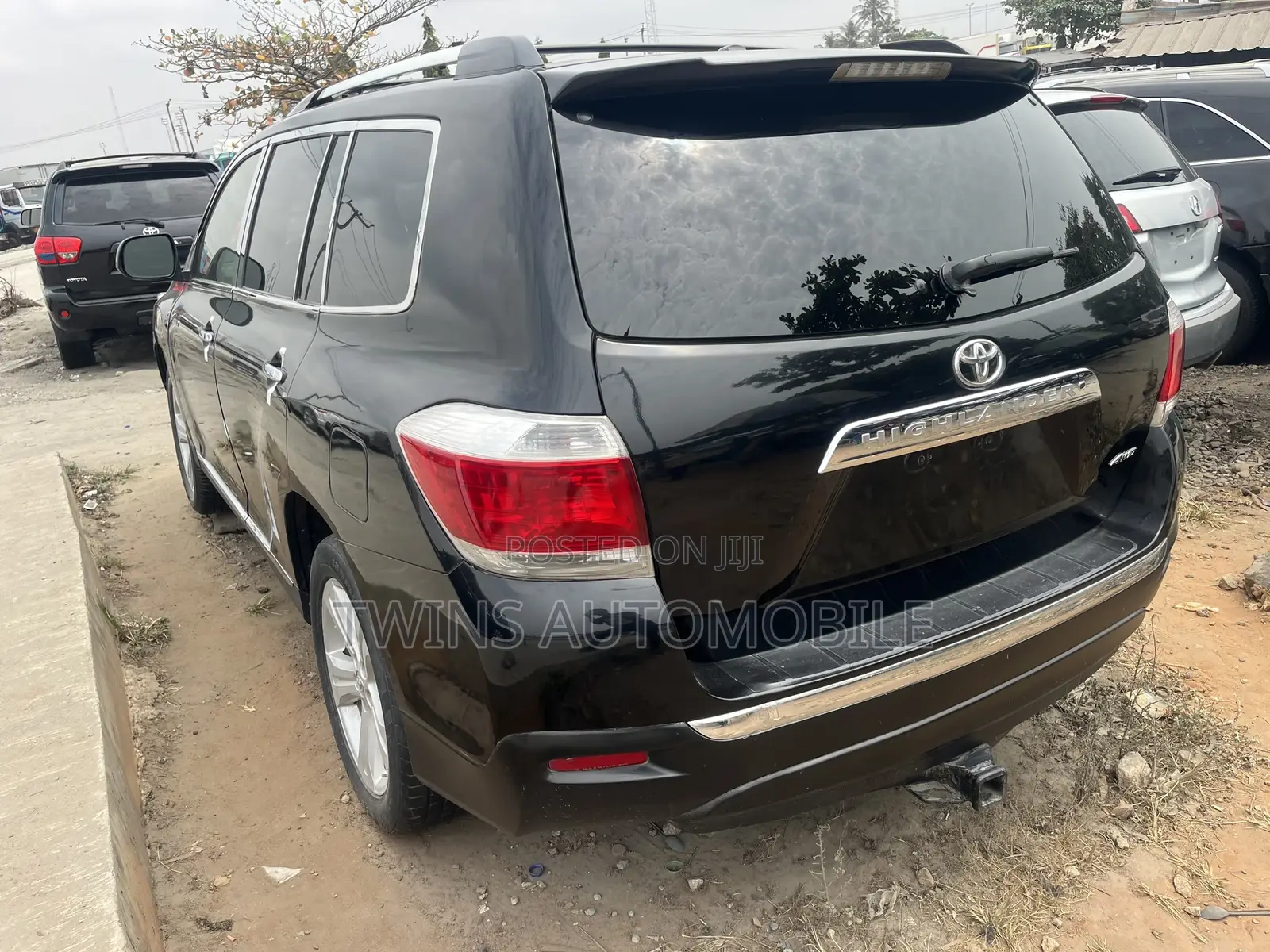Toyota Highlander Limited 2012 Black