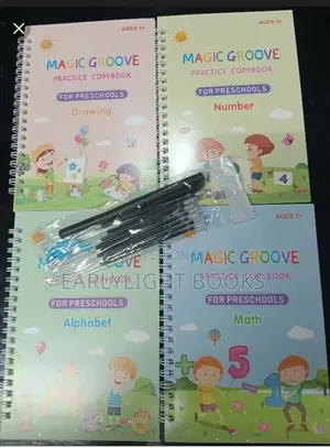 4in1 Preschool Magic Copy Book.