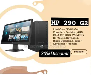 New Desktop Computer HP Slimline 290 4GB Intel Core I3 HDD 1T