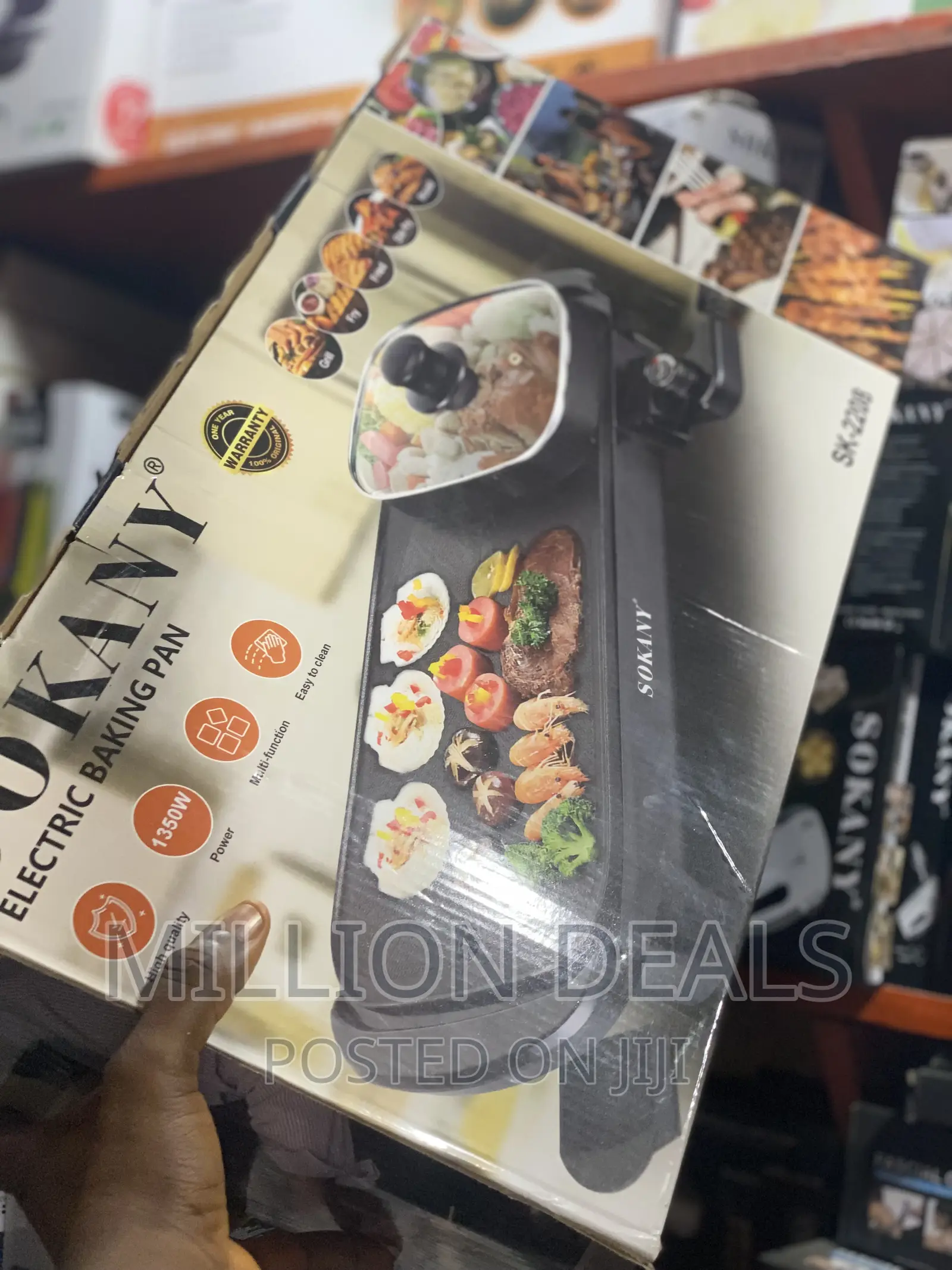 Portable Classic Electric Baking Pan