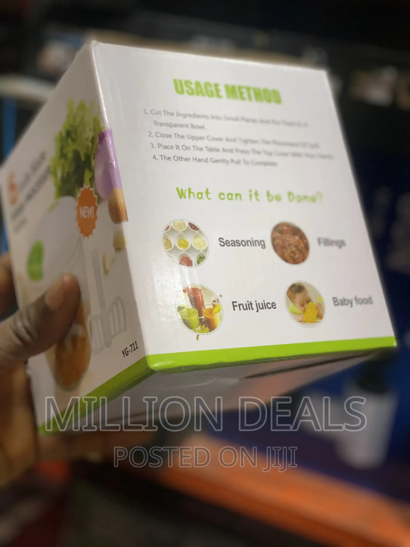 Unique 5 Knife Blade Food Processor