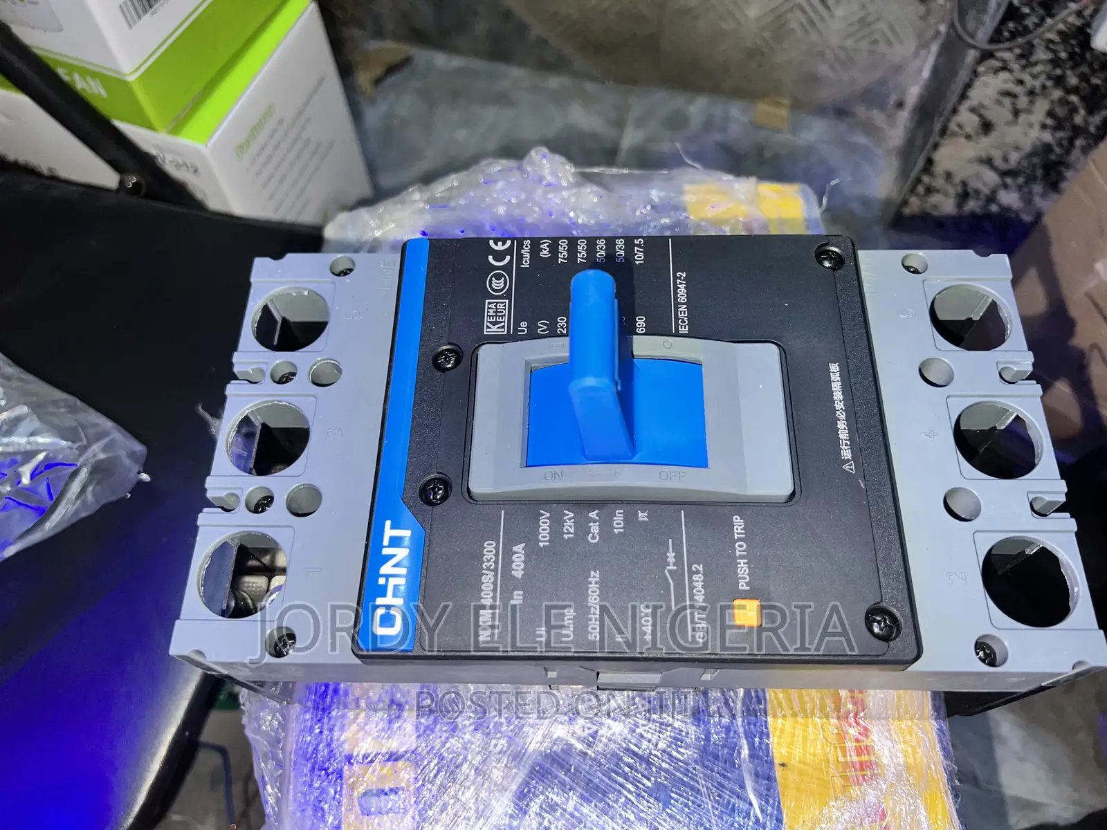 Chint McCb Breaker 400/3p