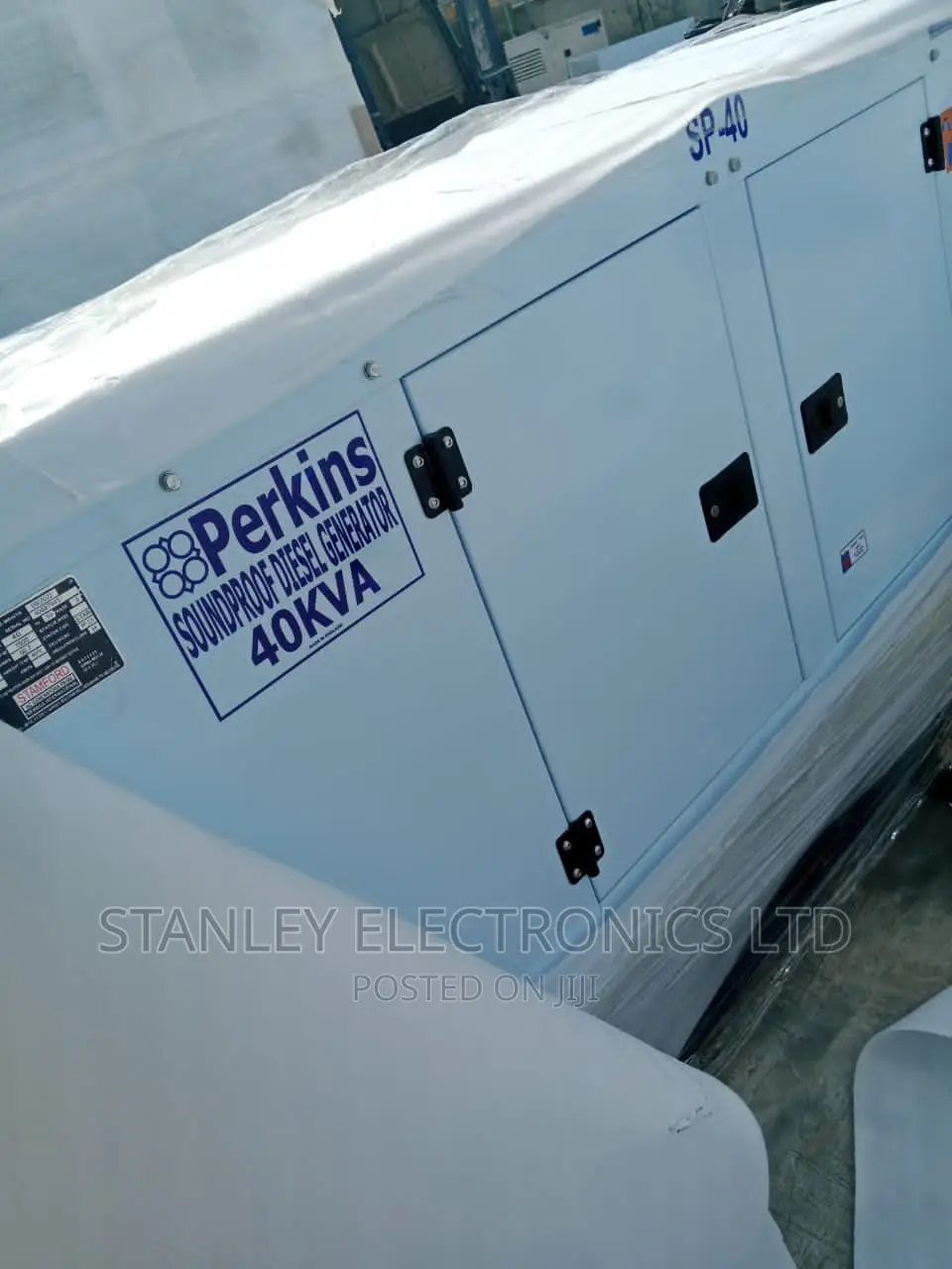 40kva Perkins Soundproof Generator 100percent Copper Coil