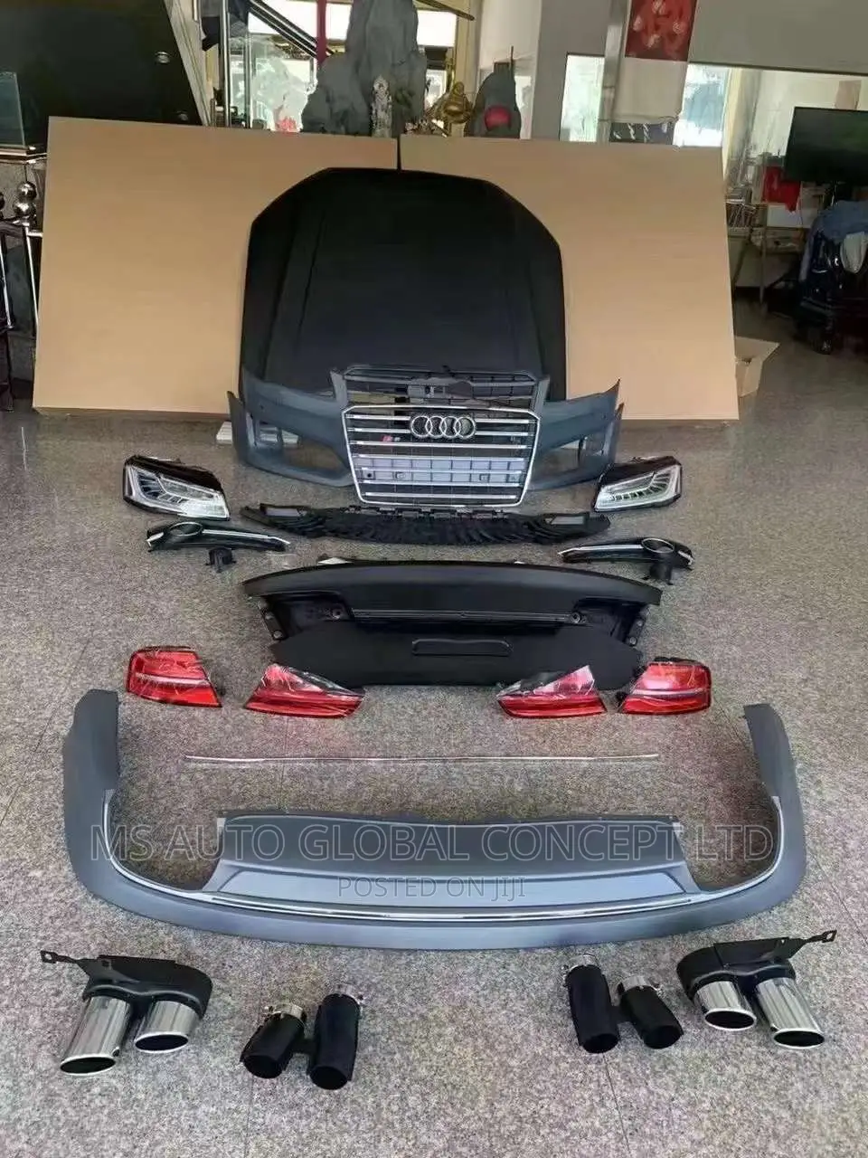 Audi A8 Upgrade Body Kit