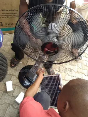 Duravolt Solar Rechargeable Fan.