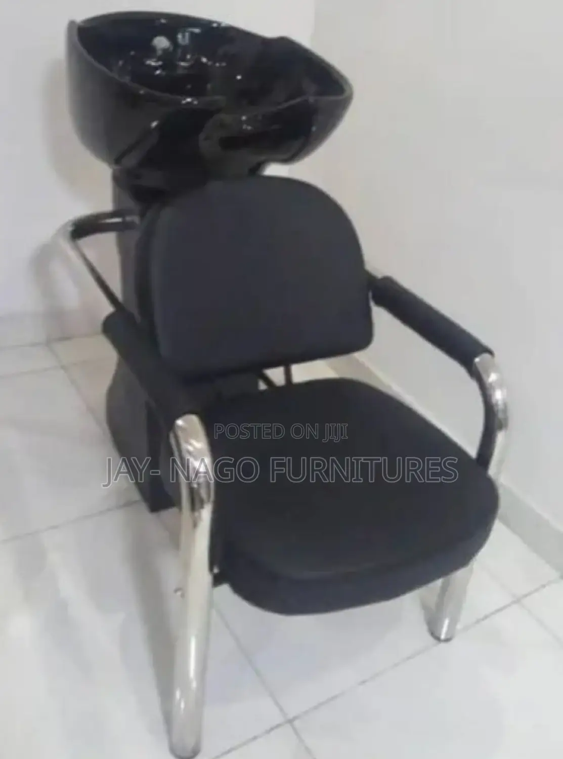 Newly Designed Quality Leather Saloon Washing Chair