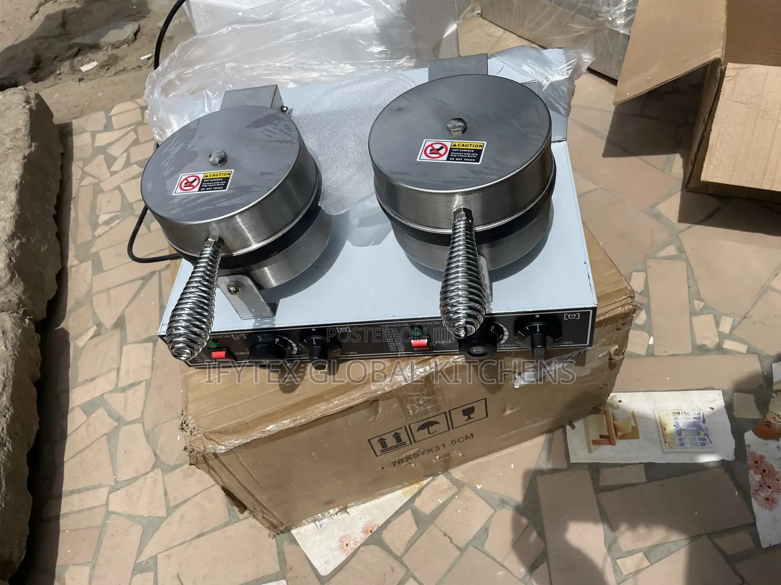 Double Waffle Maker