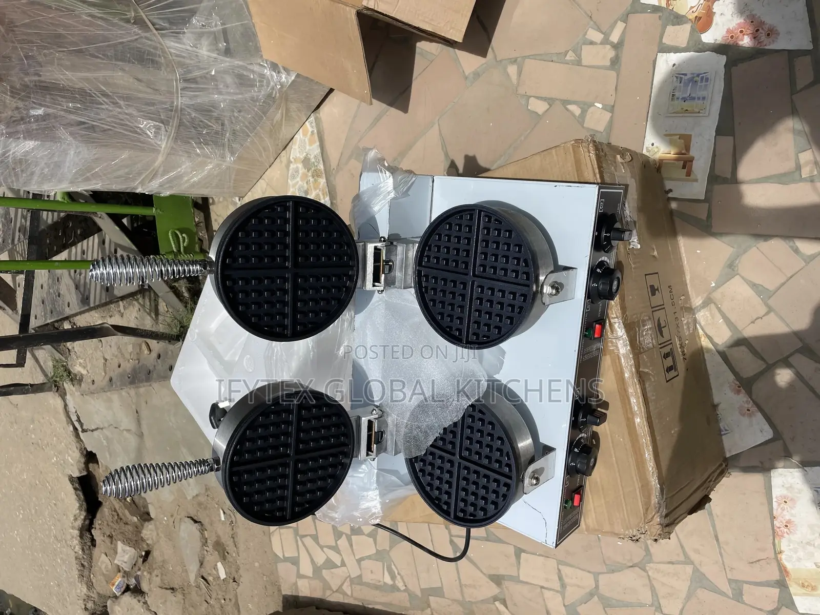 Double Waffle Maker