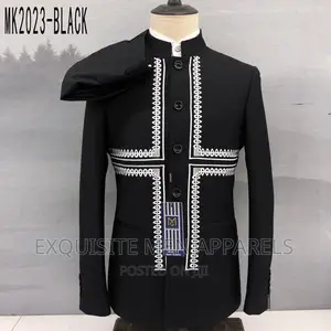 Quality Clerical Safari Men’S Suit
