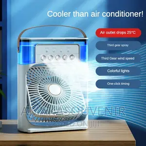 3in1 Portable Fan Air Conditioner Humidifier Cooling USB Fan