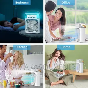 3in1 Portable Fan Air Conditioner Humidifier Cooling USB Fan