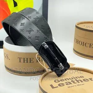 Original Louis Vuitton Leather Belt