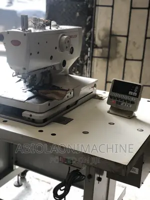 Electronic Eyelet Buttonholer Machine