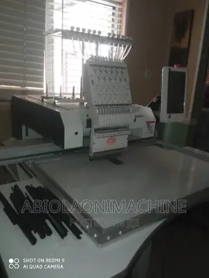 Photo - Two Lion One Head Monogram Machine, 12 Needles (500x800mm)